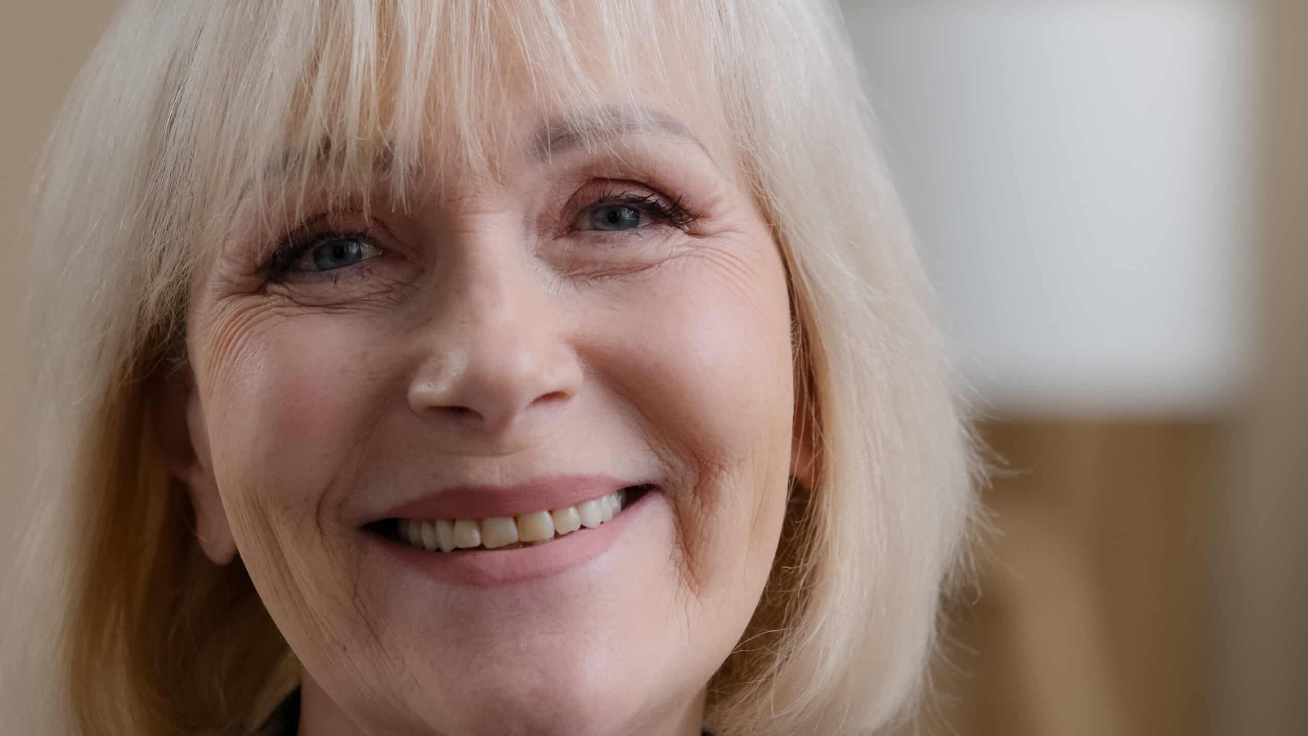 The Best Haircuts for Women Over 60: Low Maintenance and Stylish soft fringe