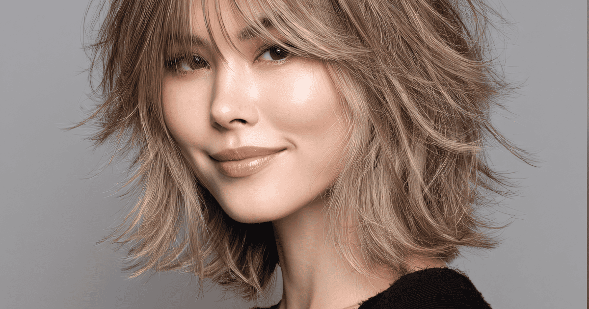 The Best Haircuts for Women Over 60: Low Maintenance and Stylish shag haircut