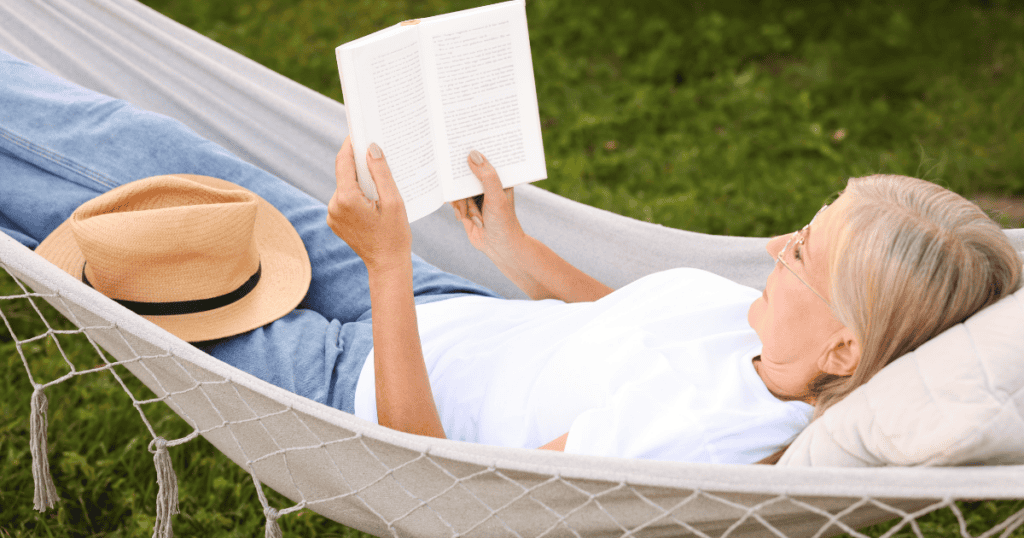 Why Shared Hobbies Are the Shortcut to Adult Friendships After 60 woman reading