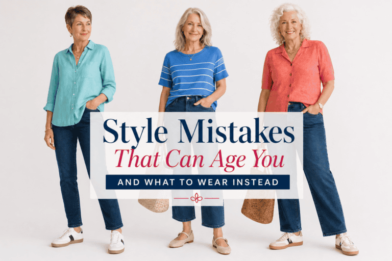 Style Mistakes That Can Age You (And Easy Fixes)