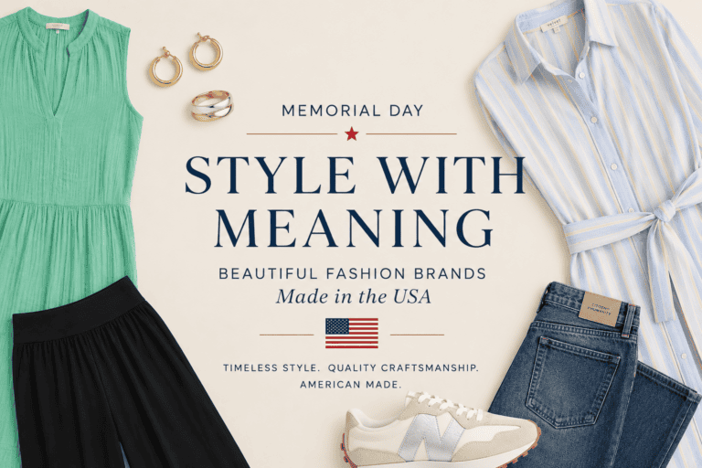 Memorial Day Style with Meaning: Beautiful Fashion Brands Made in the USA