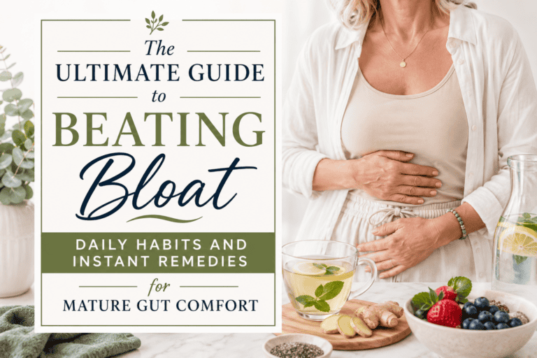 The Ultimate Guide to Beating Bloat: Daily Habits and Instant Remedies for Mature Gut Comfort