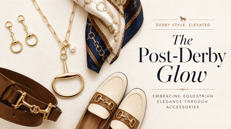 The Post-Derby Glow: Embracing Equestrian Elegance Through Accessories