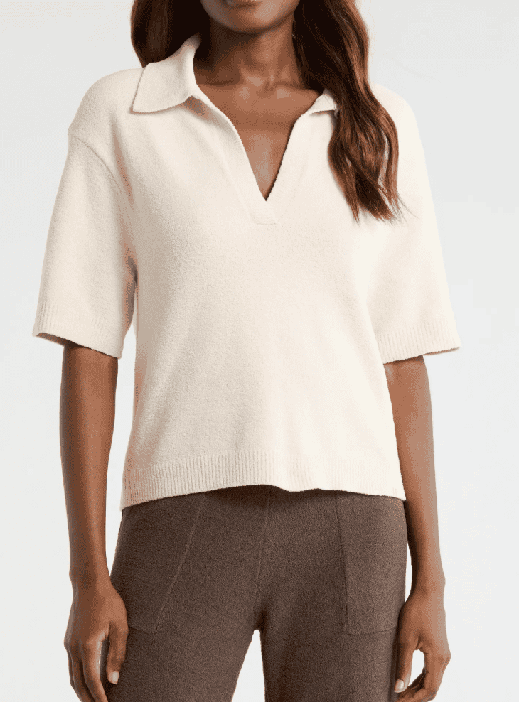 UGG knit polo top
