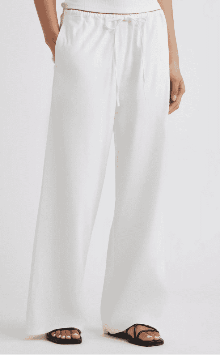 white linen pants from nordstrom