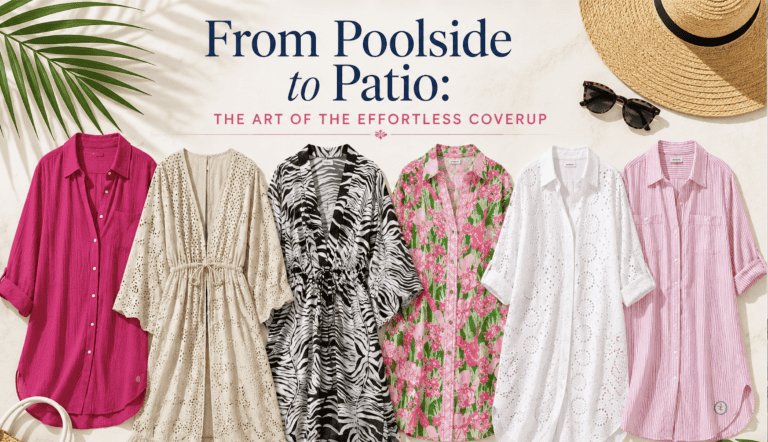 From Poolside to Patio: The Art of the Effortless Coverup