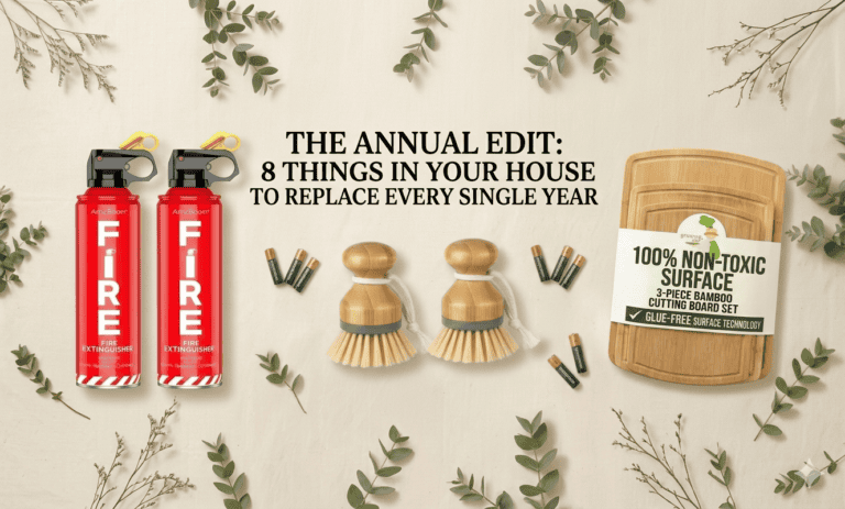 The Annual Edit: 8 Things in Your House to Replace Every Single Year