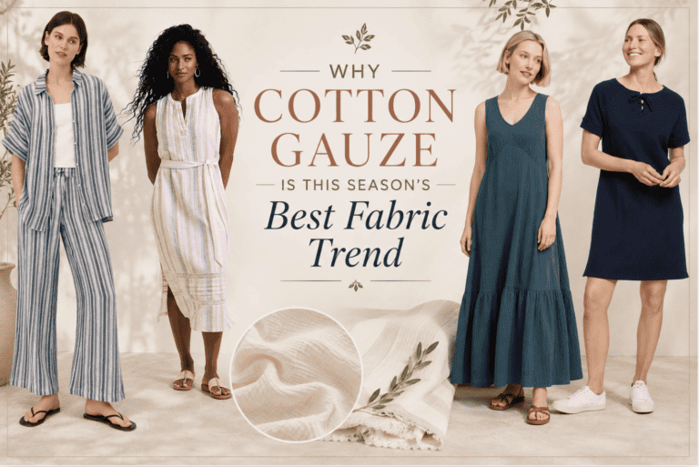 Why Cotton Gauze Is This Season’s Best Fabric Trend