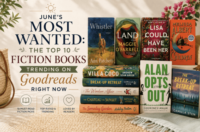 June’s Most Wanted: The Top 10 Fiction Books Trending on Goodreads Right Now