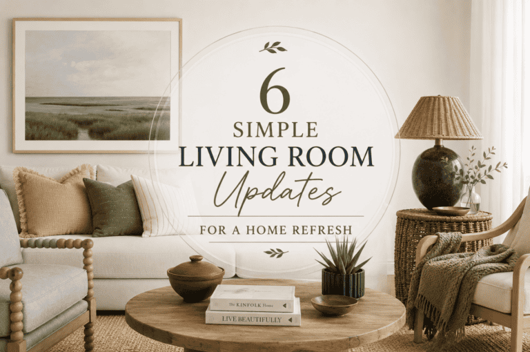 6 Simple Living Room Updates For A Home Refresh