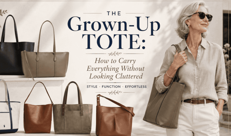 The Grown-Up Tote: How to Carry Everything Without Looking Cluttered