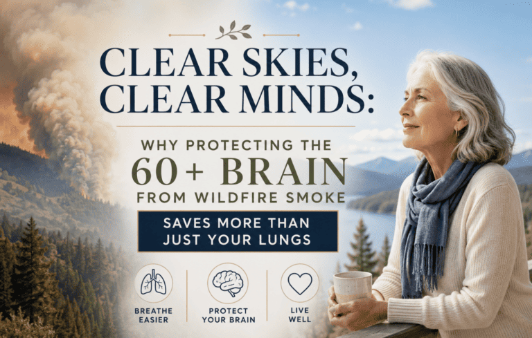 Clear Skies, Clear Minds: Why Protecting the 60+ Brain from Wildfire Smoke Saves More Than Just Your Lungs