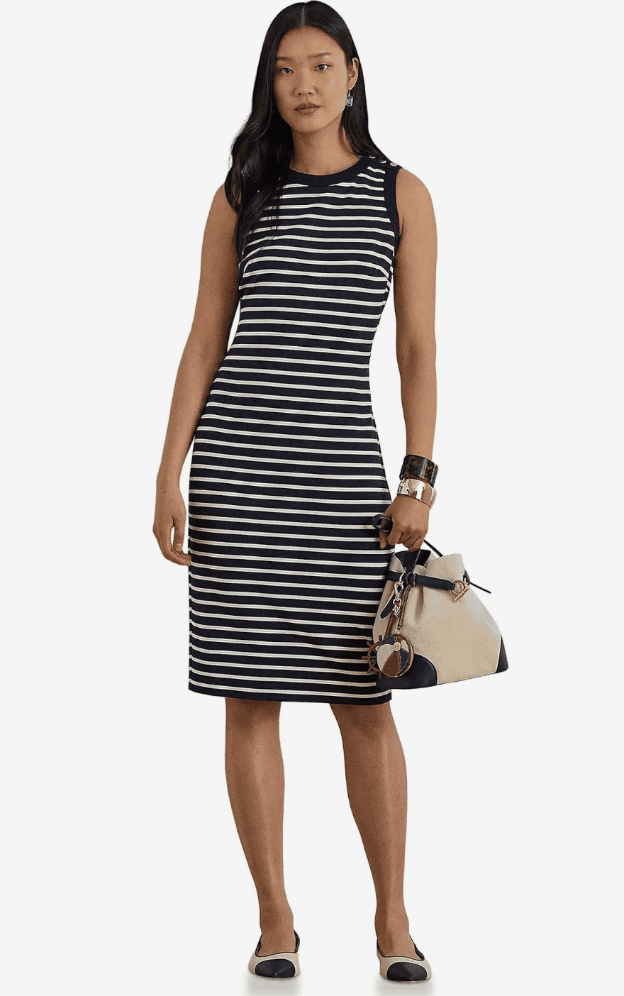 ralph lauren striped dress