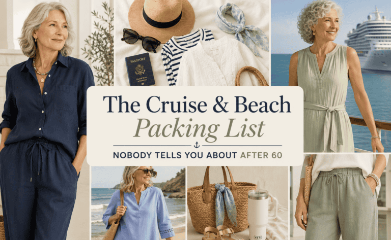 The Cruise & Beach Packing List Nobody Tells You About After 60