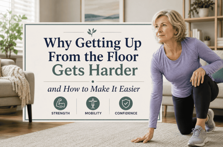 Why Getting Up From the Floor Gets Harder and How to Make It Easier