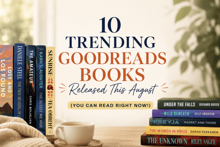 10 Trending Goodreads Books Released This August (You Can Read Right Now!)
