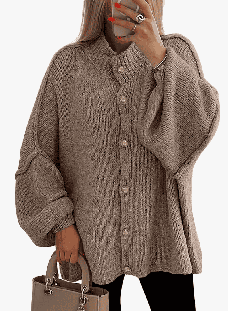 amazon oversized chunky sweater