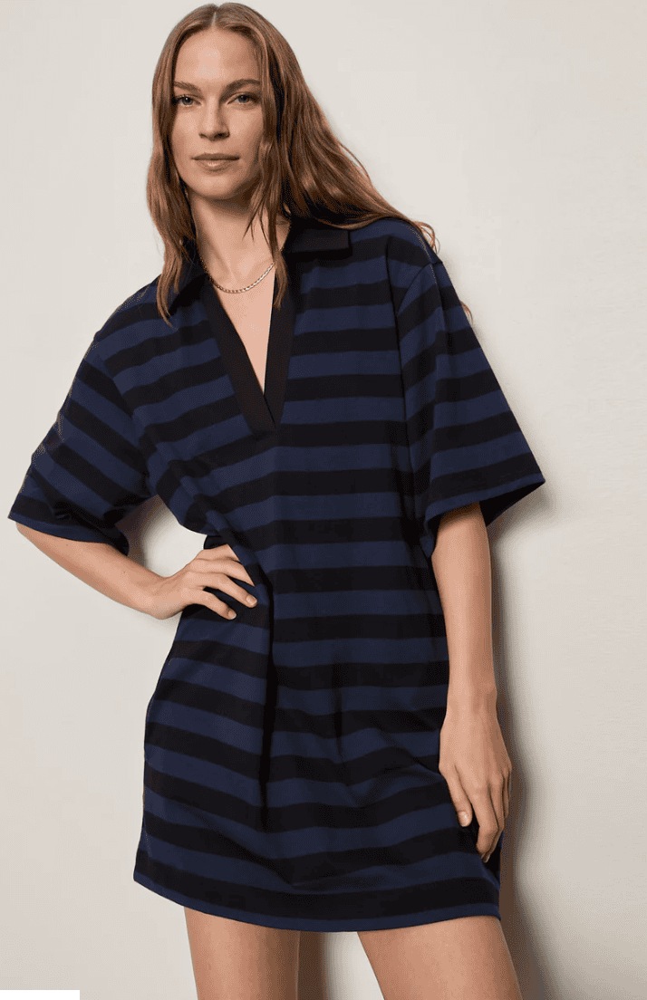 Sanctuary Boyfriend Collar Knit Dress
