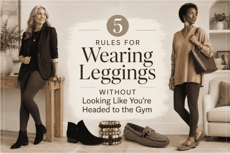 5 Rules for Wearing Leggings Without Looking Like You’re Headed to the Gym