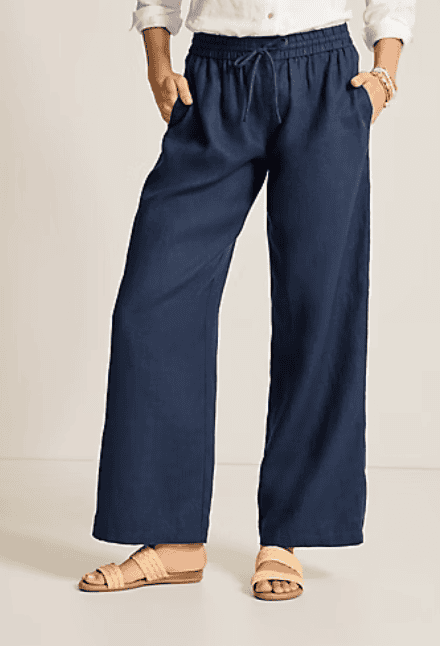 Tommy Bahama Two Palms High-Rise Linen Easy Pants