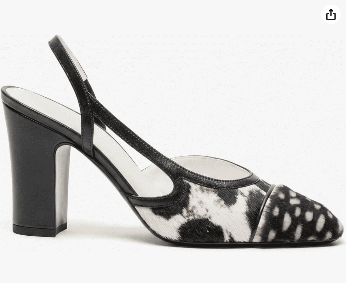 Amazon Slingback Chunky Heels