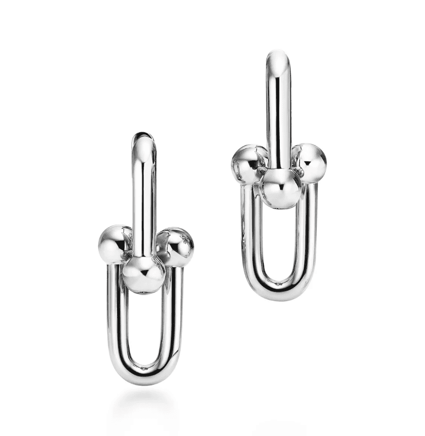 Tiffany HardWear Large Link Earrings in Sterling Silver $2400