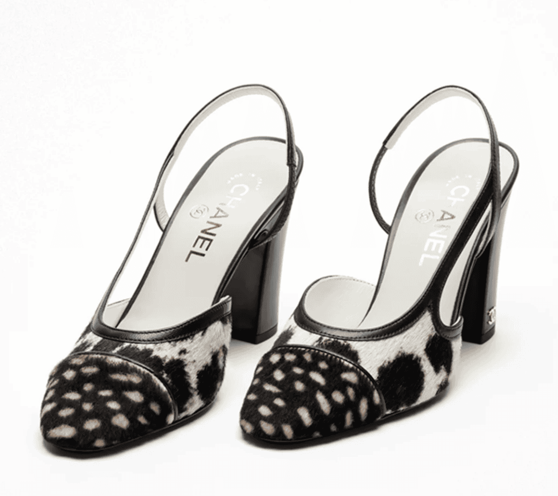Chanel Slingbacks Veau Agneau $1600