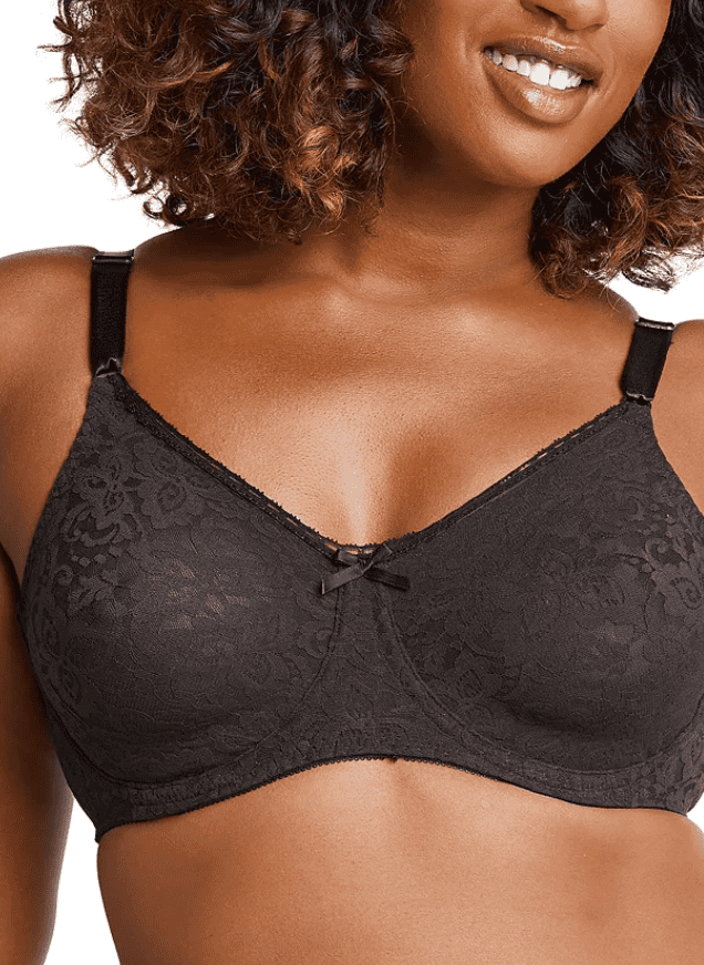 Bali Lace 'n Smooth 2-Ply Seamless Underwire Bra