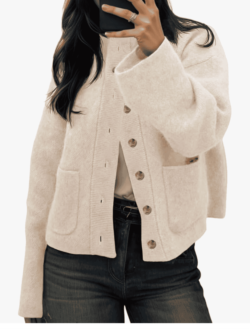Cicy Bell Chunky Knit Cardigan