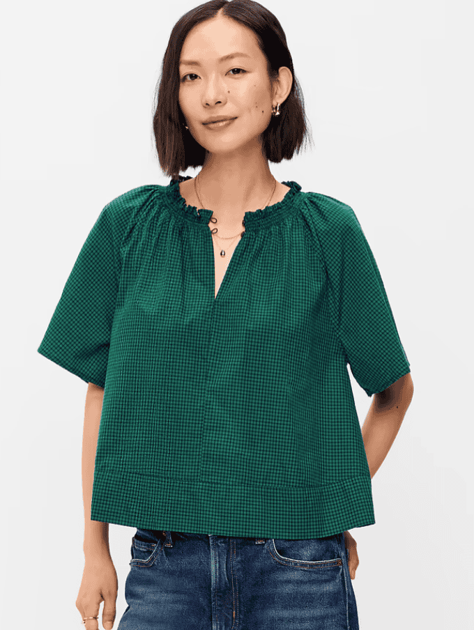 Loose Short-Sleeve Top