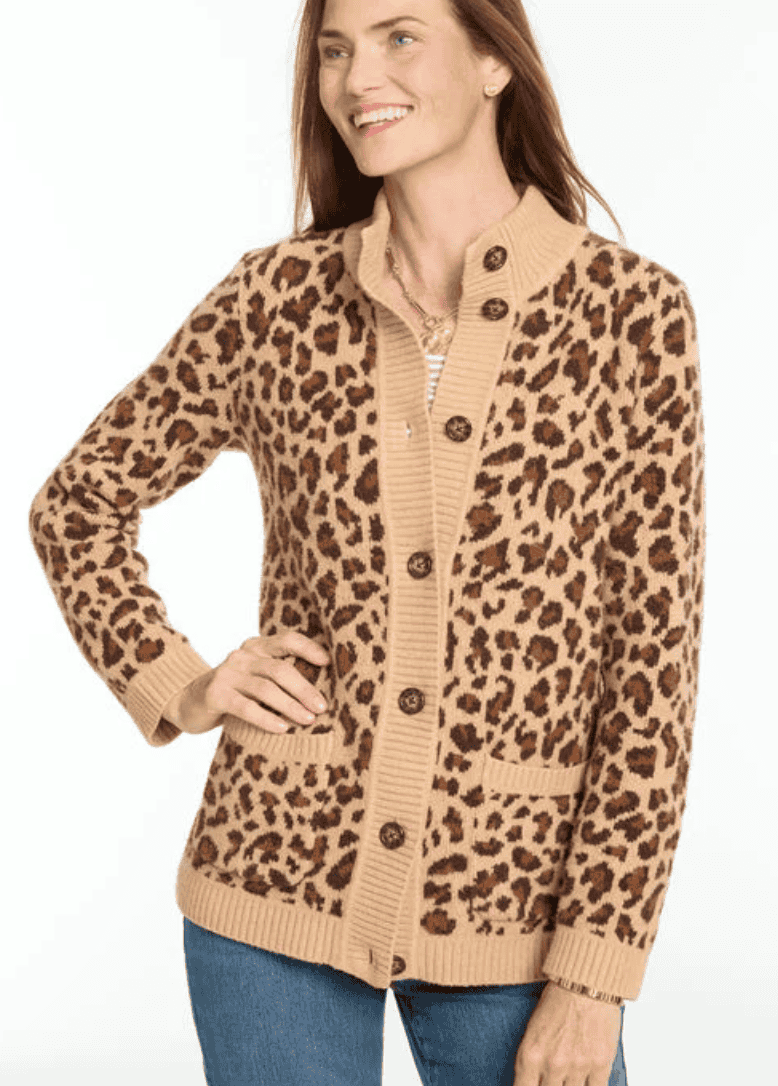 Leopard Cardigan