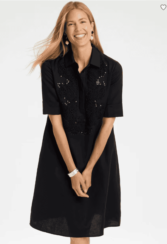 Linen Popover Dress