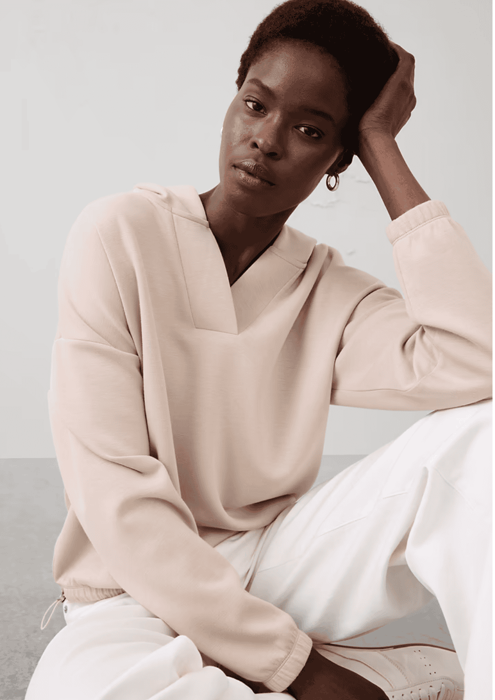 Banana Republic Soft Touch Pullover Hoodie