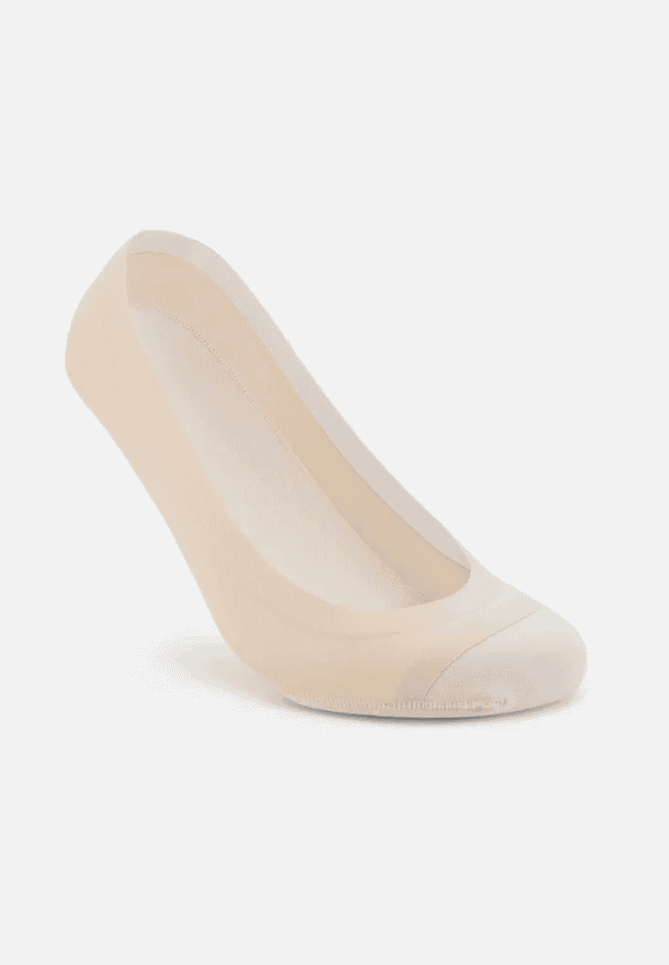 ONDO Low-Cut No Show Socks - Cream Beige
