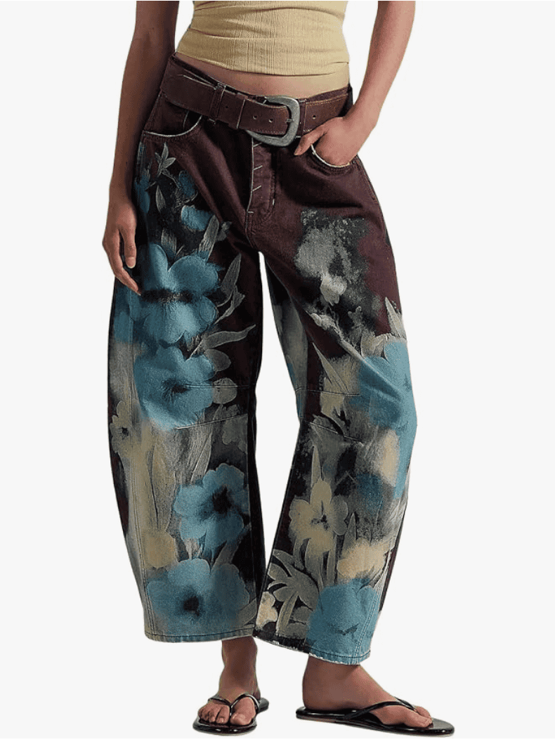 Amazon Baggy Barrel Pants