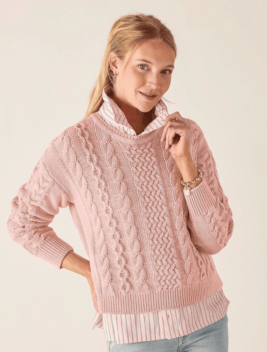 MERSEA Fisherman Crewneck Pullover