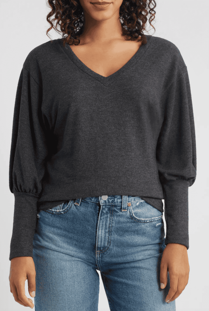 gray top from nordstrom