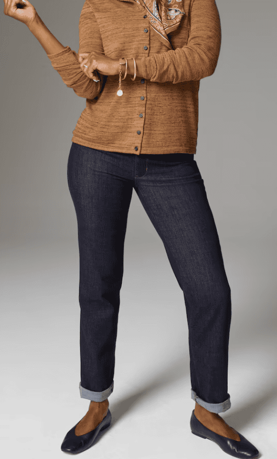 Authentic Fit Straight-Leg Jeans