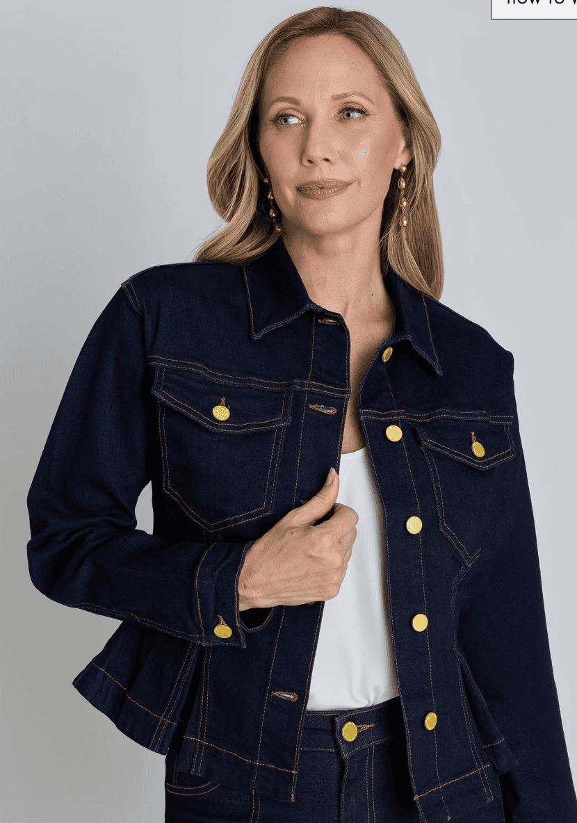 Bethanie Denim Jacket - Indigo