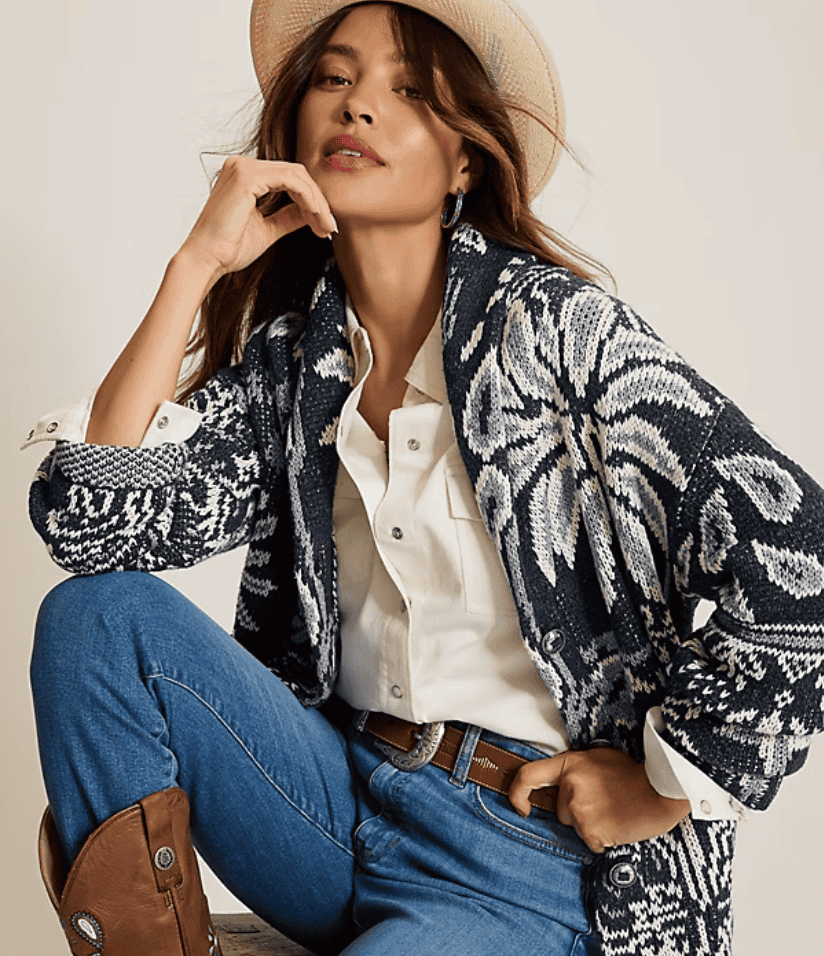 Tommy Bahama x Stetson Palmdana Cardigan