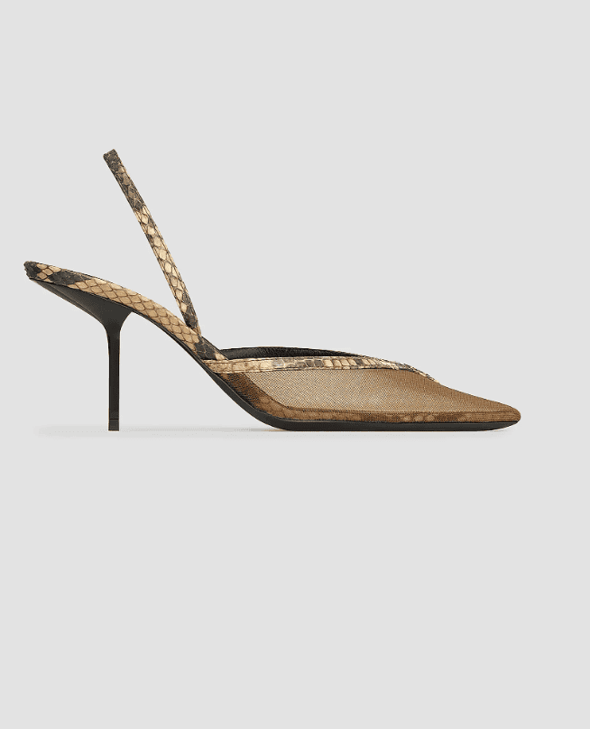 Saint Laurent Folie Slingback Pumps