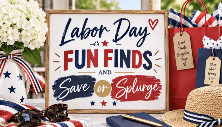 Labor Day Fun Finds and Save or Splurge