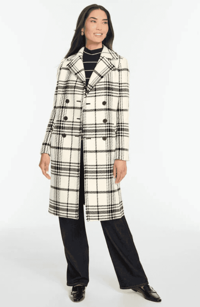 Plaid coat