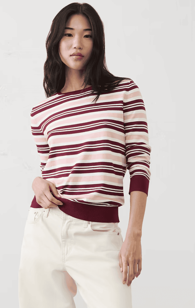 Banana Republic Factory Forever Crew-Neck Sweater