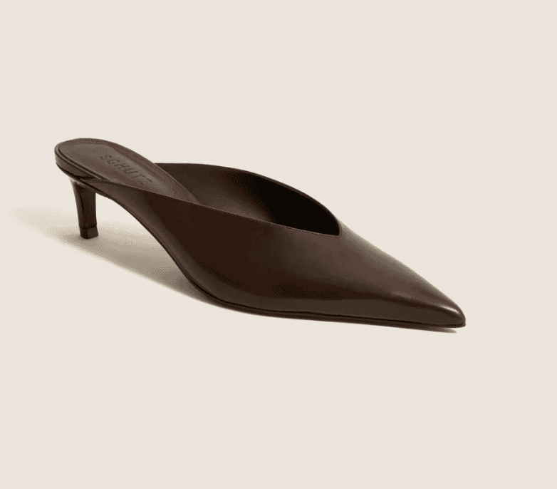Tuckernuck Dark Brown Loren Mid Heels