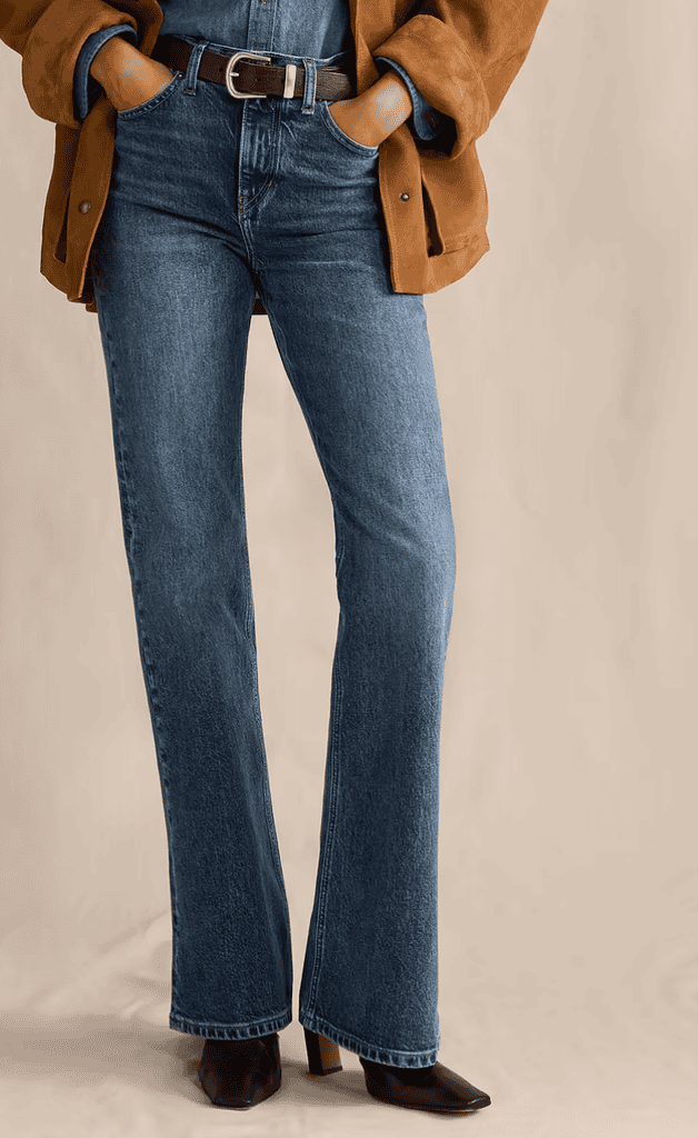 banana republic high rise bootcut hean