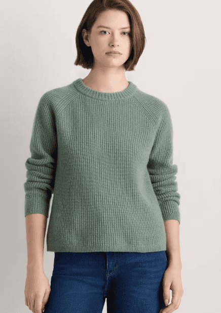 sage sweater from quince