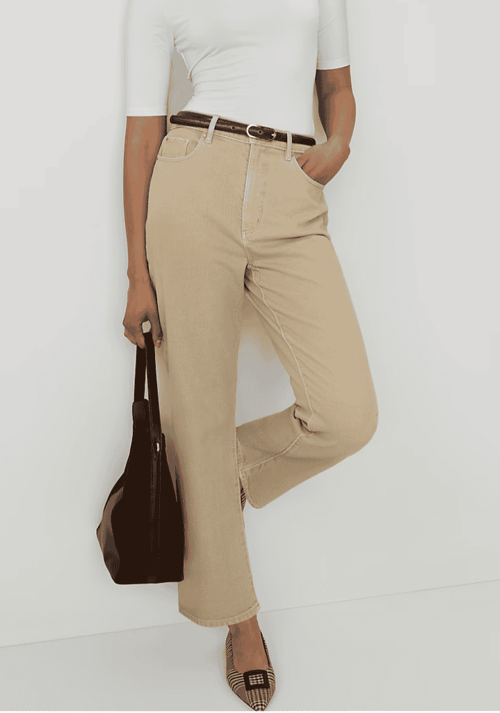 ann taylor the straight leg jean