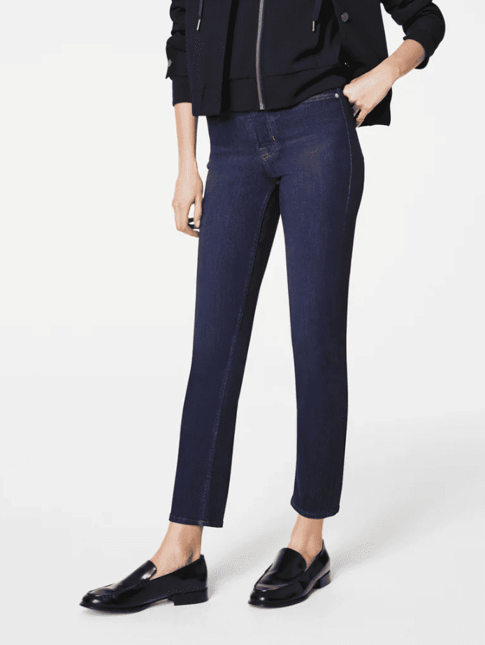 spanx redefine slim straight jeans