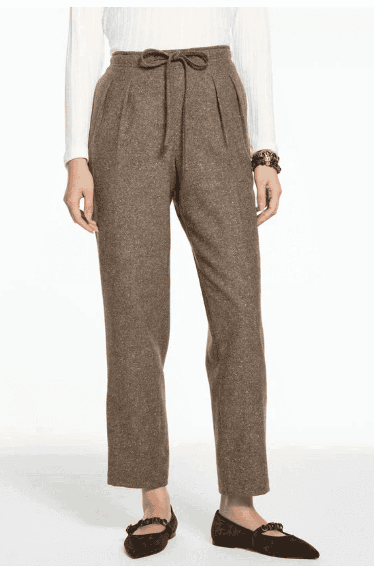 Tapered Ankle Pull-On Pants
